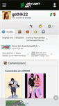 Mobile Screenshot of gothik22.deviantart.com