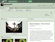 Tablet Screenshot of gabrielramalho.deviantart.com