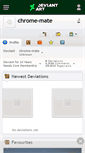 Mobile Screenshot of chrome-mate.deviantart.com