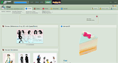 Desktop Screenshot of losal.deviantart.com