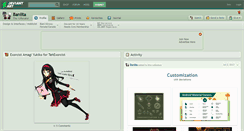 Desktop Screenshot of baniita.deviantart.com