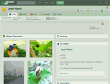 Tablet Screenshot of jeshi-weshi.deviantart.com
