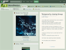 Tablet Screenshot of naturesbeautys.deviantart.com