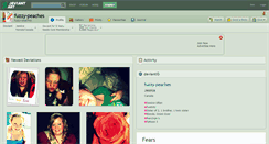 Desktop Screenshot of fuzzy-peaches.deviantart.com