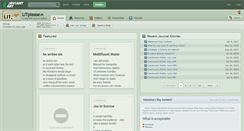 Desktop Screenshot of litplease.deviantart.com