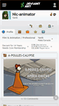 Mobile Screenshot of nic-animator.deviantart.com