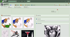 Desktop Screenshot of ogeid557.deviantart.com