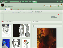 Tablet Screenshot of ms-s.deviantart.com