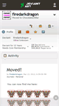 Mobile Screenshot of firedarkdragon.deviantart.com