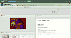 Desktop Screenshot of dragonlands.deviantart.com