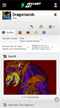 Mobile Screenshot of dragonlands.deviantart.com