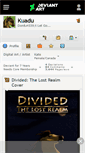 Mobile Screenshot of kuadu.deviantart.com