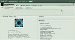 Desktop Screenshot of feonix-lancaster.deviantart.com