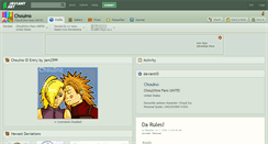 Desktop Screenshot of chouino.deviantart.com