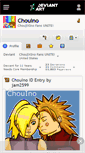 Mobile Screenshot of chouino.deviantart.com
