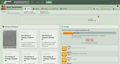 Desktop Screenshot of geni-tamerlaine.deviantart.com