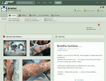 Tablet Screenshot of jkrasher.deviantart.com
