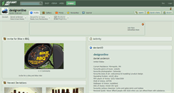 Desktop Screenshot of designonline.deviantart.com