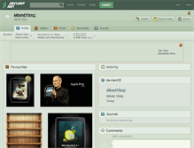 Tablet Screenshot of mhmtylmz.deviantart.com