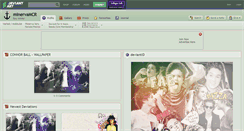 Desktop Screenshot of minervamcr.deviantart.com