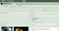 Desktop Screenshot of nikolaibelinskiplz.deviantart.com