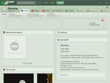 Tablet Screenshot of filtroilna.deviantart.com
