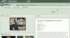 Desktop Screenshot of firelight-27.deviantart.com
