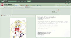 Desktop Screenshot of divine-nataku.deviantart.com