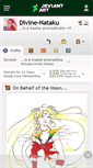 Mobile Screenshot of divine-nataku.deviantart.com