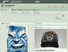 Tablet Screenshot of chrisfurguson.deviantart.com