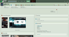 Desktop Screenshot of edrik-767.deviantart.com