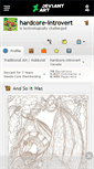 Mobile Screenshot of hardcore-introvert.deviantart.com
