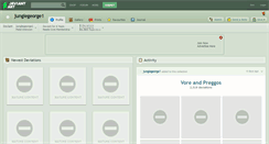 Desktop Screenshot of junglegeorge1.deviantart.com