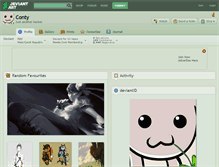 Tablet Screenshot of conty.deviantart.com