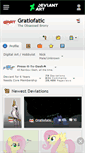 Mobile Screenshot of gratlofatic.deviantart.com