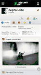 Mobile Screenshot of delphic-odin.deviantart.com