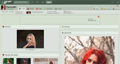 Desktop Screenshot of fennix483.deviantart.com