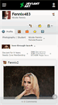 Mobile Screenshot of fennix483.deviantart.com