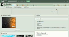 Desktop Screenshot of hardboileded.deviantart.com