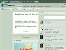 Tablet Screenshot of gaia10us.deviantart.com