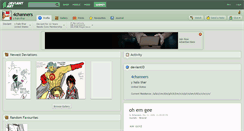 Desktop Screenshot of 4channers.deviantart.com