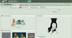 Desktop Screenshot of prinzeburnzo.deviantart.com