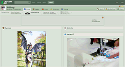 Desktop Screenshot of lil-linny.deviantart.com