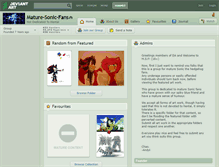 Tablet Screenshot of mature-sonic-fans.deviantart.com