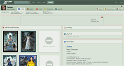 Desktop Screenshot of deane.deviantart.com