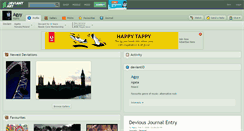 Desktop Screenshot of agyy.deviantart.com