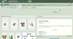 Desktop Screenshot of kyuubi63.deviantart.com