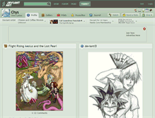 Tablet Screenshot of chys.deviantart.com