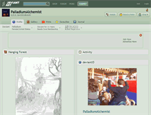 Tablet Screenshot of palladiumalchemist.deviantart.com