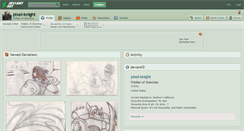 Desktop Screenshot of pixel-knight.deviantart.com